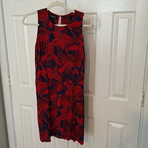Desigual dress- European size 42 = M- Navy blue and red